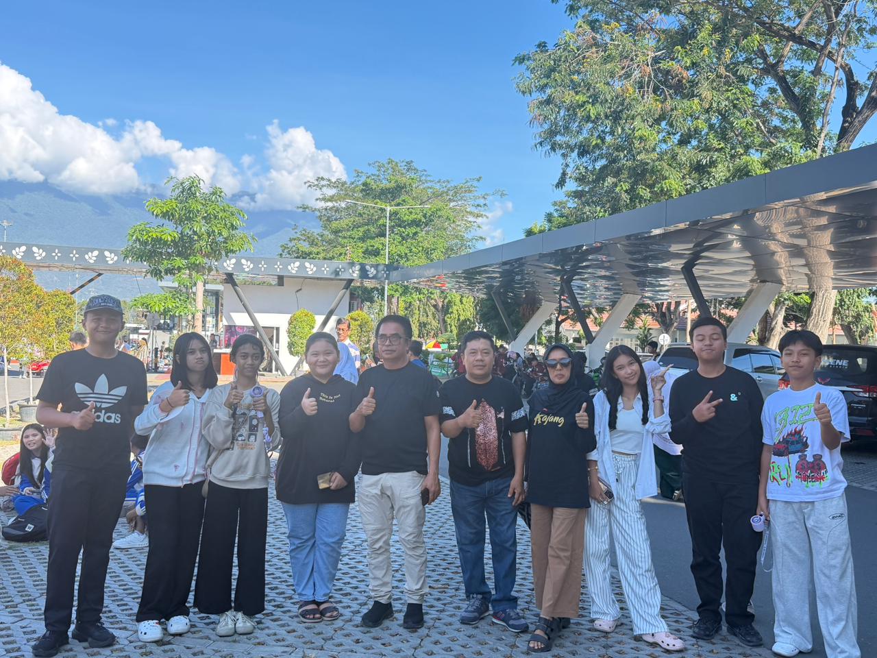 GALDI Bersih di Kantor Wali Kota Palu, Persiapan Peringatan Hardiknas