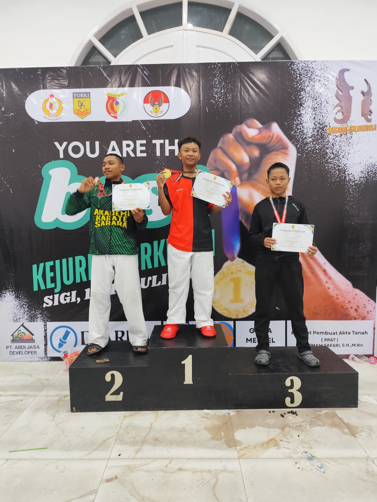 I Kadek Pande Angga Darmawan Raih Juara 1 Kejurda FORKI Sigi 2026