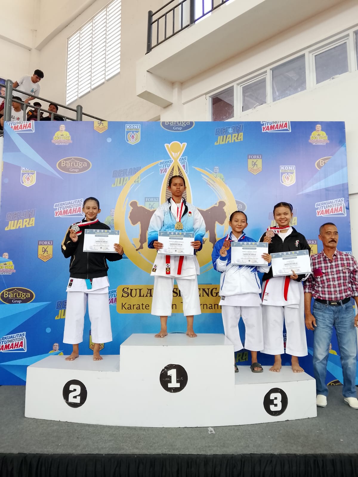 Jehanita Kristiani Tuhumury Raih Juara 3 Kata di Wadokai Day Series III Sulteng 2026